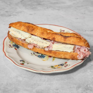 sandwich jambon blanc brie a la truffe